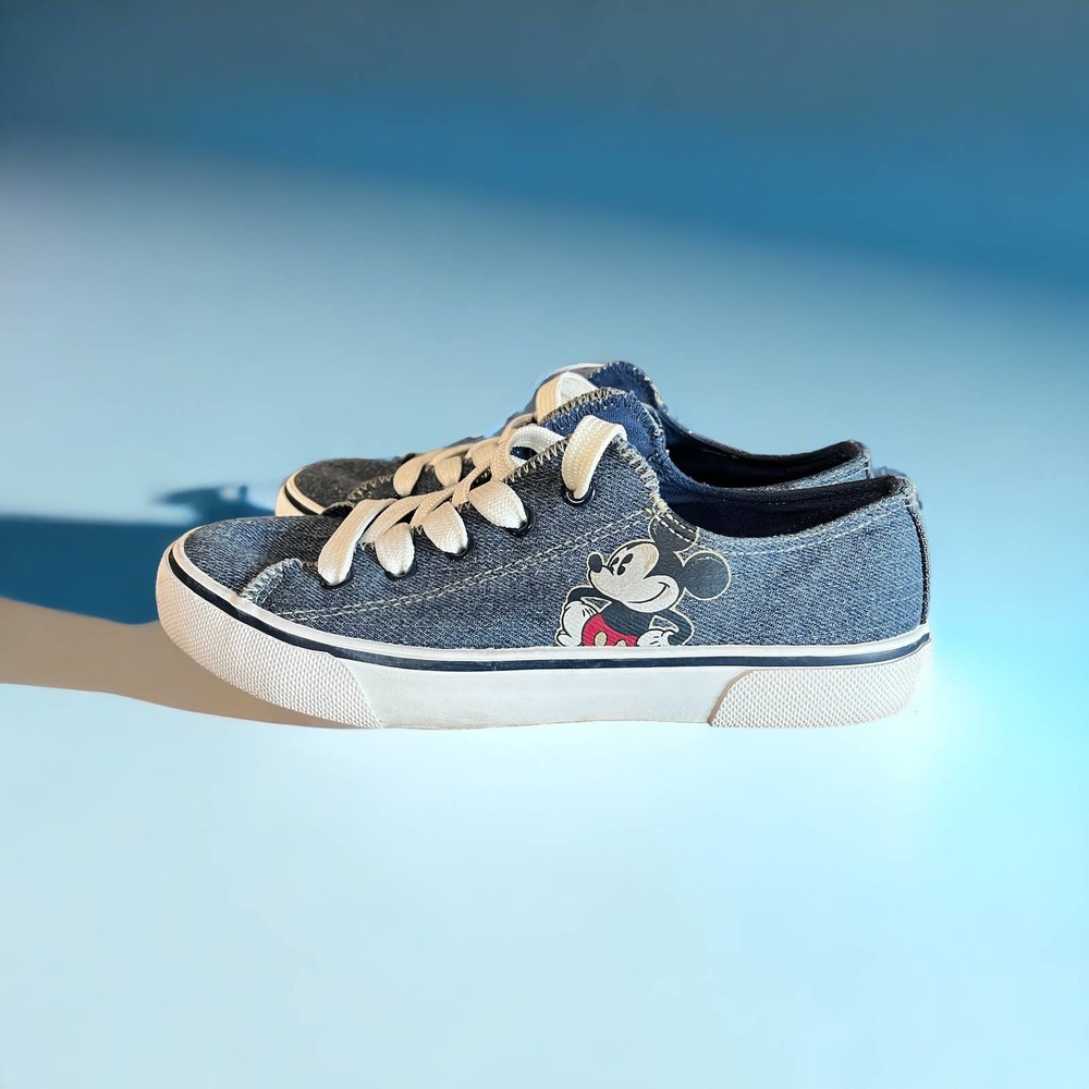 Disney Mickey Mouse denim shoes size 6